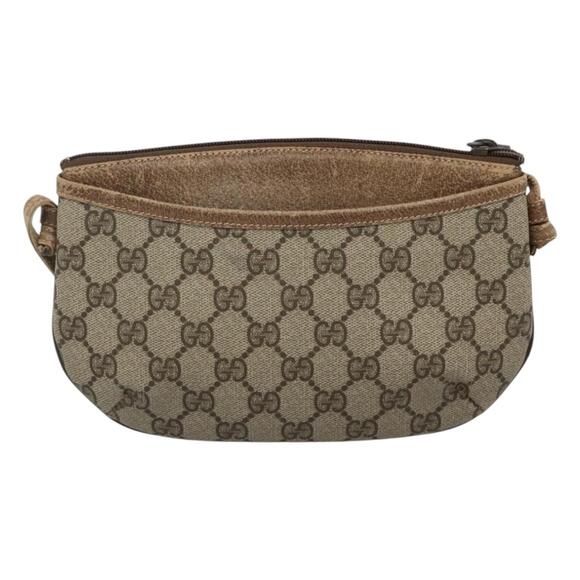 GUCCI GG Supreme Shoulder Bag Pvc Beige Gold 904 02 020 - Picture 3 of 16